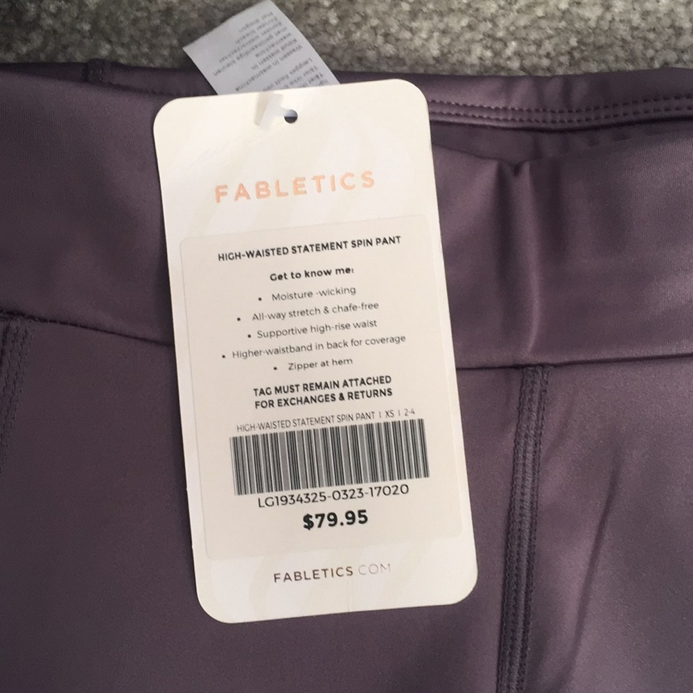 Fabletics- High Waisted Statement Spin Pant - image 2